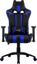 Кресло компьютерное игровое Aerocool AC120 AIR-BB черно-синее с перфорацией 47131059683232