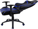 Кресло компьютерное игровое Aerocool AC120 AIR-BB черно-синее с перфорацией 47131059683235