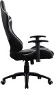Кресло компьютерное игровое Aerocool AC120 AIR-BW черно-белое с перфорацией 47131059683542
