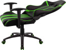 Кресло компьютерное игровое Aerocool AC120 AIR-BG черно-зеленое с перфорацией 47131059683475