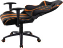 Кресло компьютерное игровое Aerocool AC120 AIR-BO черно-оранжевое с перфорацией 47131059683305