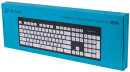 Клавиатура проводная Oklick 580M USB черный белый6