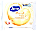 Бумага туалетная Zewa Миндальное молочко 42 шт влажная ароматизированная