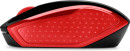 Мышь беспроводная HP 200 Emprs красный чёрный USB 2HU82AA3