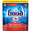 Таблетки для посудомоечной машины Finish "All in 1 Max" 100шт