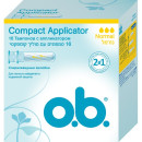 Тампоны o.b. "Compact Applicator Normal" 16 шт 83568