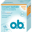 Тампоны o.b. "Compact Applicator Super" 16 шт 83569