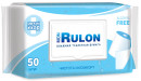 Влажная туалетная бумага Mon Rulon 50 шт не содержит спирта влажная гипоаллергенные