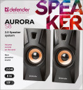 Колонки DEFENDER Aurora S8 2x4Вт черный 654085