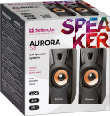 Колонки DEFENDER Aurora S8 2x4Вт черный 654087