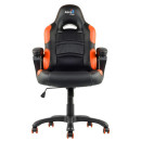 Кресло компьютерное игровое Aerocool AC80C AIR-BO черно-оранжевый с перфорацией2