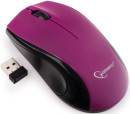 Мышь беспроводная Gembird MUSW-320-P фиолетовый USB + радиоканал3