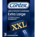 CONTEX Презервативы №3 Extra Large увеличенного размера