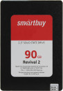Твердотельный накопитель SSD 2.5" 90 Gb Smart Buy Revival 2 Read 470Mb/s Write 360Mb/s 3D NAND TLC SB090GB-RVVL2-25SAT3