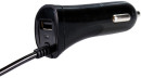 Автомобильное зарядное устройство Partner 2.1A microUSB USB черный ПР0331164