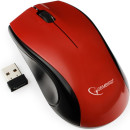 Мышь беспроводная Gembird MUSW-320-R красный USB + радиоканал3