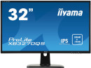 Монитор 32" iiYama ProLite XB3270QS-B1 черный IPS 2560x1440 300 cd/m^2 4 ms DVI HDMI DisplayPort Аудио