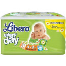 LIBERO Подгузники детские Every Day миди 4-9кг 46шт упаковка экономичная