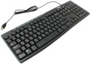 Клавиатура проводная Logitech Keyboard K200 For Business USB черный 920-008814