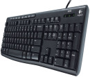 Клавиатура проводная Logitech Keyboard K200 For Business USB черный 920-0088144