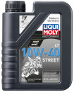 НС-синтетическое моторное масло LiquiMoly Motorbike 4T Street 10W40 1 л 7609