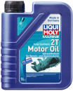 Cинтетическое моторное масло LiquiMoly Marine Fully Synthetic 2T Motor Oil 1 л 25021