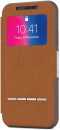 Чехол-книжка Moshi SenseCover для iPhone X коричневый 99MO0727312
