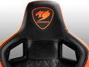 Кресло компьютерное игровое Cougar Armor S черный оранжевый 497286