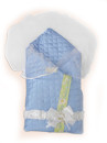 Одеяло на выписку Bombus Мила (зима/голубой)