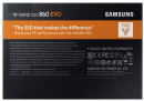Твердотельный накопитель SSD 2.5" 500 Gb Samsung 860 EVO Read 550Mb/s Write 520Mb/s 3D NAND TLC MZ-76E500BW7