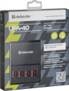 Сетевое зарядное устройство Defender UPA-40 5А 4 x USB черный2