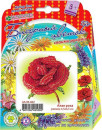 Набор для творчества Клевер Цветы из бисера Алая роза АА 05-6022