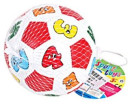 Мяч-попрыгун Наша Игрушка Мяч Веселые цифры пластик от 3 лет разноцветный 4132B-4