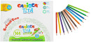 Набор карандашей цветных пластиковых Carioca Tita 144 шт (12 цветов), в пластиковом боксе