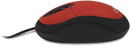 Мышь проводная CBR CM 102 красный чёрный USB3
