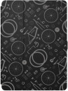 Чехол-книжка Speck Balance Folio Print - BikeParts Black/Ash Grey для iPad Pro 9.7 чёрный 91503-6847