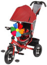 Велосипед трехколёсный Moby Kids Comfort AIR 300/250 мм красный 641053