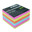 Блок бумажный Index 90х90х50 мм многоцветный 4607692475497