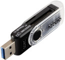 Картридер внешний Ginzzu GR-322B USB 3.0-SDXC/SD/SDHC/MMC/microSD черный2