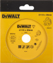 Диск алм. DeWALT DT3714-QZ  DEWALT® для плиткореза DWC410 110x20x1.6мм