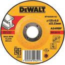 Круг зачистной DEWALT DT42520Z-QZ  Ф180х6.3мм по металлу INDUSTRIAL тип 27