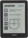 Электронная книга Digma X600 6" E-Ink 8Gb черный