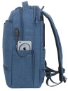 Рюкзак для ноутбука 17.3" Riva 8365 полиэстер синий5