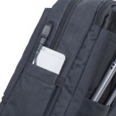Рюкзак для ноутбука 17.3" Riva 8365 полиэстер черный5