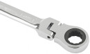 Ключ MATRIX 14866  комбинированный трещоточный 14мм crv шарнирный зерк.хром3
