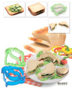 Форма-резак для бутербродов и выпечки «ДЕЛЬФИНЧИКИ» TK 0216