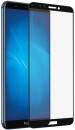 Закаленное стекло с цветной рамкой (fullscreen) для Huawei Honor 7C DF hwColor-43 (black)2