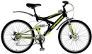 Велосипед двухколёсный Top Gear 4REST 225 черно-зеленый ВН26428Н