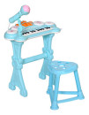 Музыкальный детский центр "Пианино" голубой HS0356831