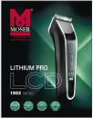 Машинка для стрижки волос Moser 1902-0460 Lithium Pro чёрный2